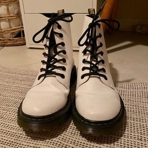 Women’s White Dr.Martens Luana